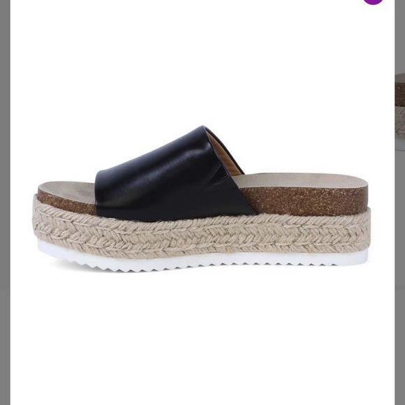 🆕BLACK/GRAY ICELYN PLATFORM SANDAL - Picture 5 of 6